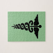 Medisch symbool legpuzzel (Horizontaal)