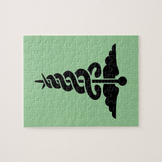 Medisch symbool legpuzzel (Horizontaal)