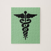 Medisch symbool legpuzzel (Verticaal)