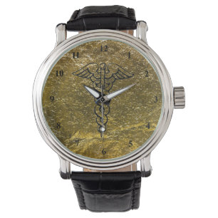 Medisch symbool RN verpleegkundige Student Zieke Horloge