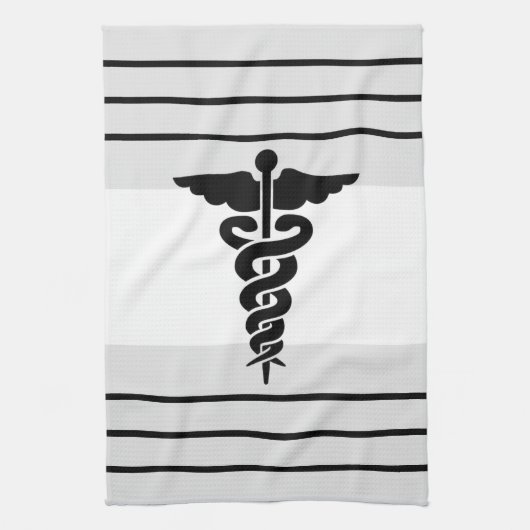 Medisch symbool  theedoek (Verticaal)