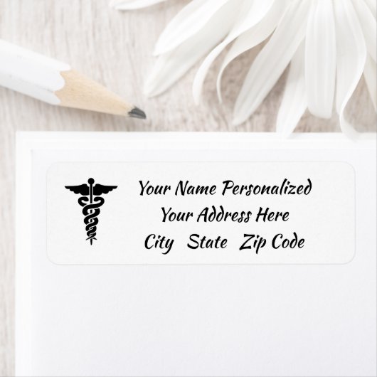 Medisch symbooletiket etiket (Insitu)