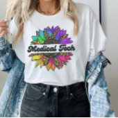 Medisch Tech Beroep Rainbow Zonnebloem T-shirt