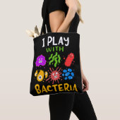 medisch-technologiespecialist microbiologie cadeau tote bag (Dichtbij)