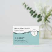 Medisch Thema Doctor Kantoor Visitekaartjes (Staand voorkant)