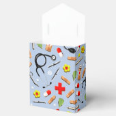 Medisch thema feest bedankdoosjes (Geopend)