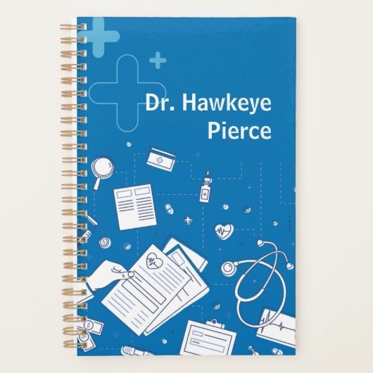 Medisch thema Maandelijkse Planner (Voorkant)