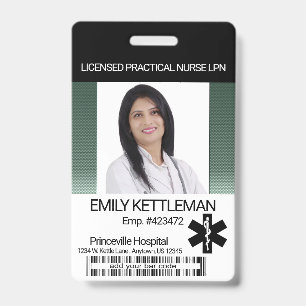 Medisch Veld Foto Badge - Groen