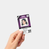 Medisch veld foto badge - Reizen Verpleegkundige - (Handheld)