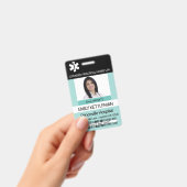 Medisch veld fotobadge - Bewerkbaar Badge (Handheld)