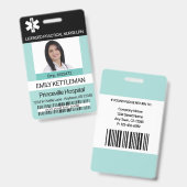 Medisch veld fotobadge - Bewerkbaar Badge (Voor- en achterkant)