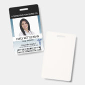 Medisch veld fotobadge - Bewerkbaar Badge (Voor- en achterkant)