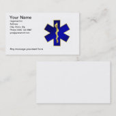 Medisch Visitekaartje (Voorkant / Achterkant)