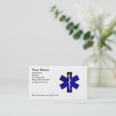 Medisch Visitekaartje (Staand voorkant)