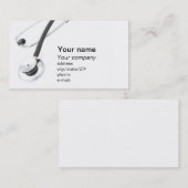 Medisch visitekaartje (Voorkant / Achterkant)