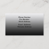 Medisch Visitekaartje (Achterkant)