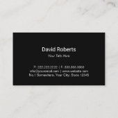 Medisch Visitekaartje (Achterkant)