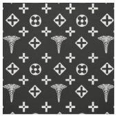 Medisch weefsel. Artsen logo Stof (Swatch)