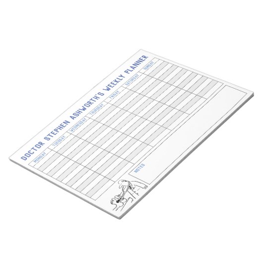 Medisch weekblad. Persoonlijke titel. Notitieblok (Schuin)