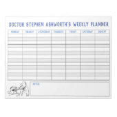 Medisch weekblad. Persoonlijke titel. Notitieblok (Voorkant)