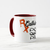 medisch woordje grappig Caffeine PO Q4H PRN Mok on (Voorkant links)