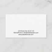 Medische achtergrond | Dokter pictogram Afsprakenkaartje (Achterkant)