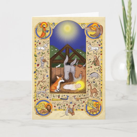 Medische activiteit met corgi-kerstkaart kaart (Voorkant)