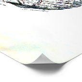  medische afbeelding van het been poster (Hoek)