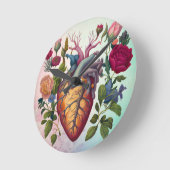 Medische Anatomie Hartbloem Doctor Ronde Klok (Hoek)