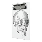 Medische anatomie schedel arts tekening mini klembord (Angled2)