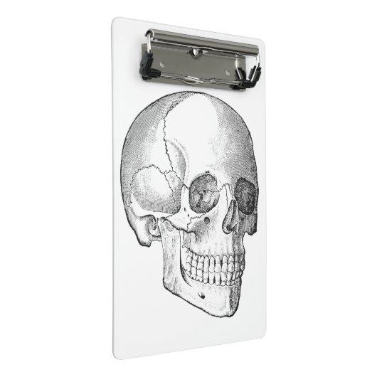 Medische anatomie schedel arts tekening mini klembord (Schuin)