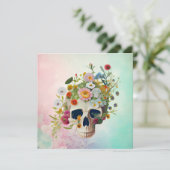  medische anatomie schedel bloemendokter (Staand voorkant)