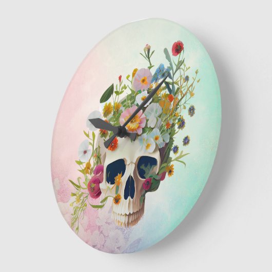  medische anatomie schedel bloemendokter grote klok (Hoek)