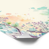  medische anatomie skelet bloemendiagram perfect poster (Hoek)