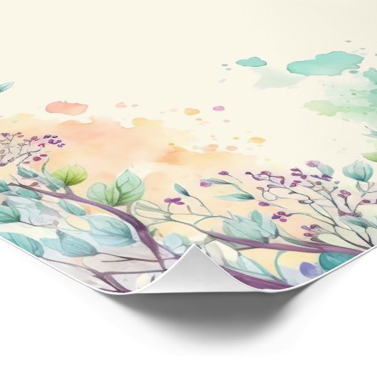  medische anatomie skelet bloemendiagram perfect poster (Hoek)