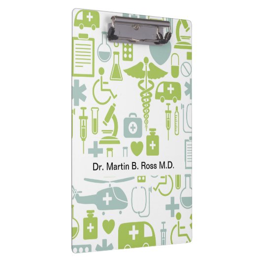 Medische arts - Aangepast klembord (Rechts)