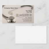 Medische arts en verzekering visitekaartje (Voorkant / Achterkant)