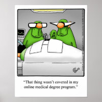 Medische/Arts Humor Poster Cadeaus
