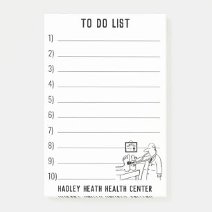 Medische artsen Gezondheidscentrum naar PersonalIs Post-it® Notes