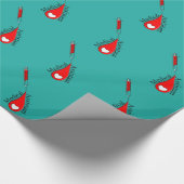 Medische assistent Bloed Slagkunst Cadeaupapier (Hoek)