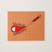 Medische assistent Bloed Slagkunst Legpuzzel (Horizontaal)