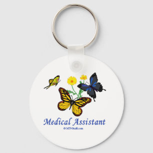 Medische assistent Butterfly Sleutelhanger