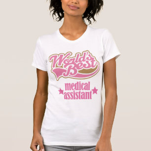 Medische assistent-cadeau (beste werelden) t-shirt