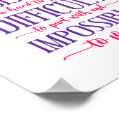 Medische assistent CMA Geweldige medisch assistent Poster (Hoek)