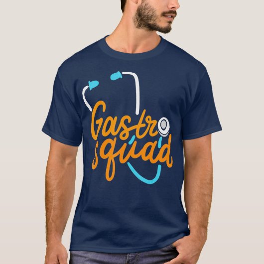 Medische assistent Gastro Doctor Gastroenterologie T-shirt (Voorkant)