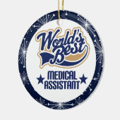 Medische assistent Gift Ornament (Links)