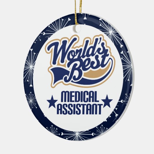 Medische assistent Gift Ornament (Links)