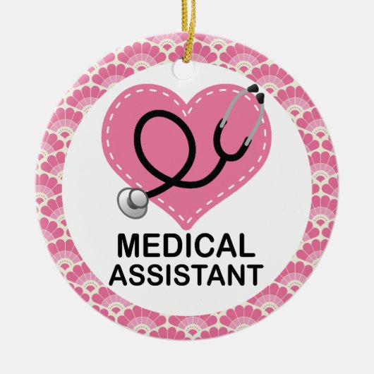 Medische assistent Gift Ornament (Voorkant)