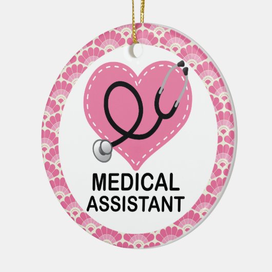 Medische assistent Gift Ornament (Links)