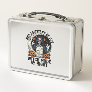 Medische Assistent Halloween Heks Vintage Gravure